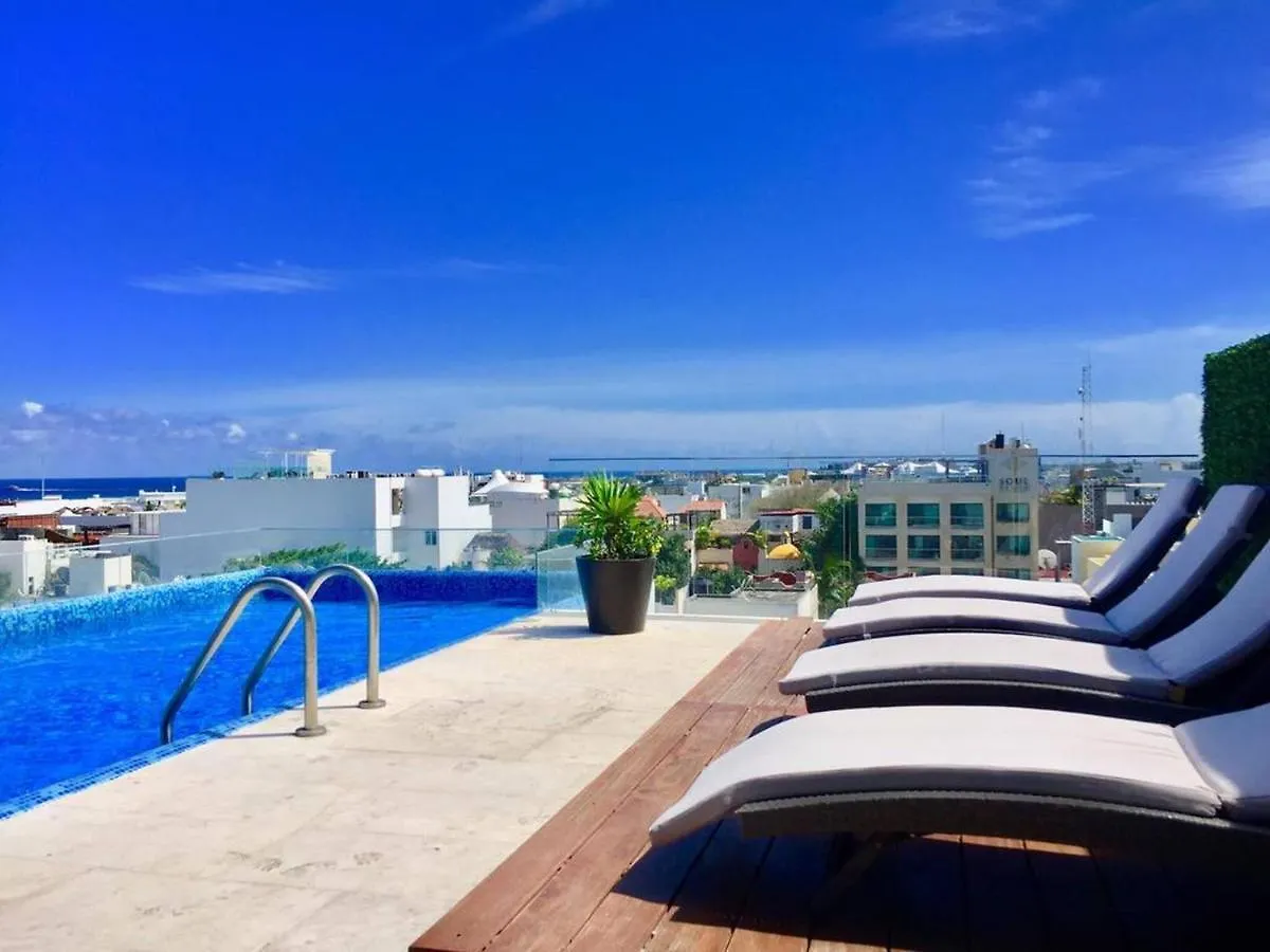Close To Mamitas Beach, 2 Bedroom For Up To 5 Sleeps And Rooftop Pool! Playa del Carmen Meksika