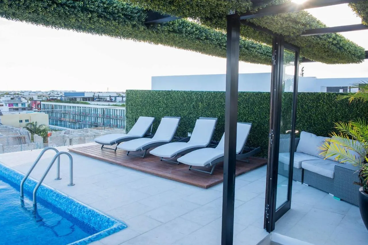 Daire Close To Mamitas Beach, 2 Bedroom For Up To 5 Sleeps And Rooftop Pool! Playa del Carmen